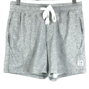 Maamgic Men’s 5” KnitCozy Knitted Casual Shorts with Zipped Pockets Gray Size XS